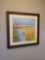 Large waterside scene landscape framed print
