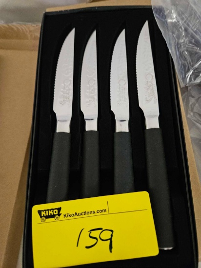 Curtis stone steak knive set, bid x 2