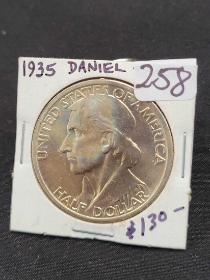 1935 Boone Half Dollar
