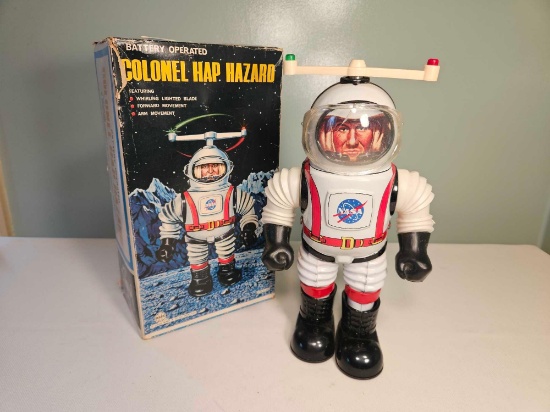 Marx Battery Operated Colonel Hap Hazard Nasa Astronaut
