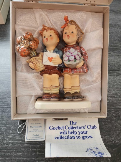 Vintage Goebel Hummel in box, signed & dated