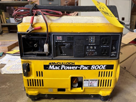 Mac Power Pac 800E Generator *Has Been Sitting*