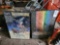 Old Battlestar Galactica and Star Trek movie poster