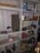 Contents of Shelves inc. Winch, Hardware, Tools, Caulk
