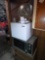 Fan, Mini Fridge and Microwave
