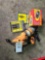 Punch Set, Step Drill Set, Chicago Electric Close Quarter Drill and Variable Speed Drill