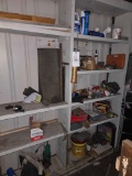 Contents of Shelves inc. Winch, Hardware, Tools, Caulk