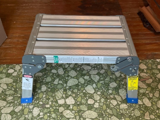 Haul master working platform