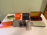 reloading supplies, firearm screwdrivers, etc
