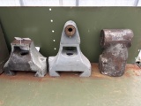 Bridgeport Right Angle Head Bridgeport Brand 3 pieces total Rolls over nicely