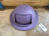 Vintage Purple Trash Can Lid