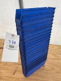 Parts bins Stack of bins, minimum 20 pcs Good Used 2in wide 12in deep