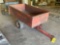 dump bed garden trailer