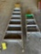 (2) step ladders, Husky 4ft, Werner 8ft
