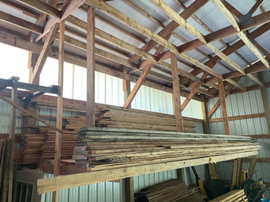 Big lot of 2x4s, and 2x6s, a couple 2x8s and 2x11s. majority of this pile is 16ft long