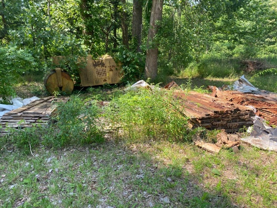 (4) Stacks Of Lumber