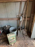 Shovels and Golf Cart Charger