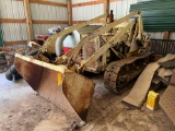 1958 John Deere 420 Crawler Loader with Backhoe Attachment