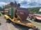 Wind curtain transport blower, John Deere diesel engine, with pipe