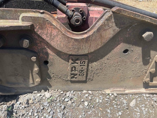 NPK GH 15 hyd. hammer working weight 7300