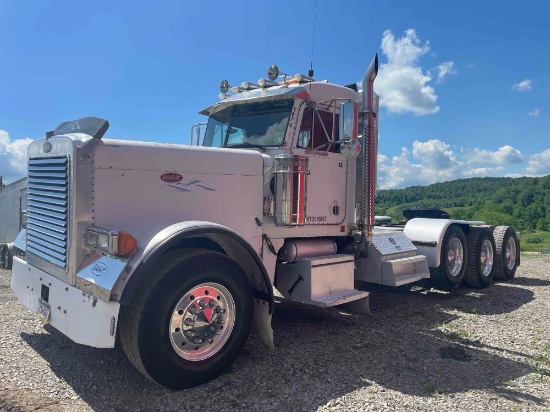1999 379 Peterbilt tri-axle tractor Eaton Fuller 18 sp