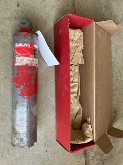Hilti 4in by 16in and husq 6in by 14in bits