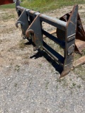 set of 72 inch Doosan pallet forks for Doosan loader