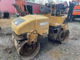 Cat CB224E ride-on roller double drum vibratory