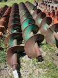 3 pieces of 30 inch boring augers