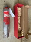 Hilti 4in by 16in and husq 6in by 14in bits