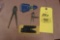 Starrett caliper and Wire Gage PFingst thickness gage