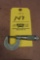 Brown & Sharpe micrometer