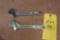 2 Quick adjustment crescent wrenches