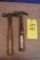 Craftsman straight claw finish hammers