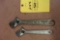 Crescent 8 and 10 inch wrenches