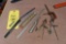 Starrett rules and punch