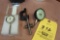 Starrett and Federal dial indicators and clamp