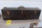 Very Old Carpenters Tool Box with the old Lock and Key