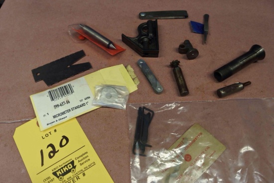 Misc Starrett Brown & Sharpe and other machinist tools