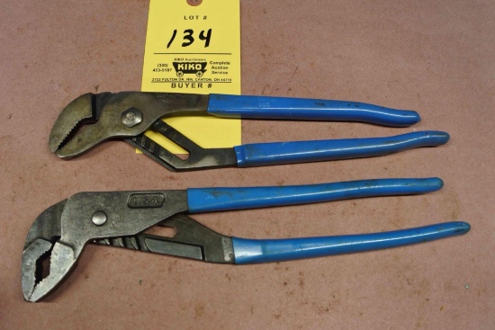 USA Parrot pliers and Channel lock Pliers