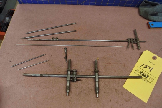 Starrett and Brown & Sharpe Trammel Point Set