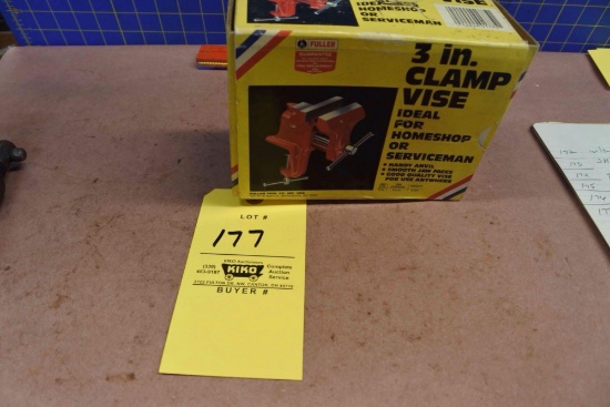New Old Stock Fuller Clamp On Bench Vise