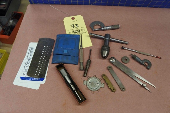 Misc lot of machinist tools and stuff