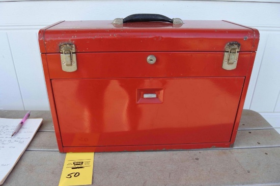 Rare Red Kennedy Machinist Tool Chest