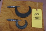 2 Vintage Craftsman Micrometers