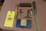 12 inch Starrett caliper Helios Wiggler Brown & Sharpe and Precision Machinist tools