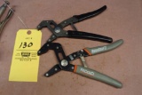 Craftsman and Ridgid Robo Grip Pliers