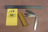 Lufkin and Moore & Wright tapered feeler gages