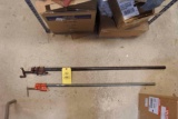 2 vintage Pipe Clamps