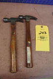 Craftsman straight claw finish hammers